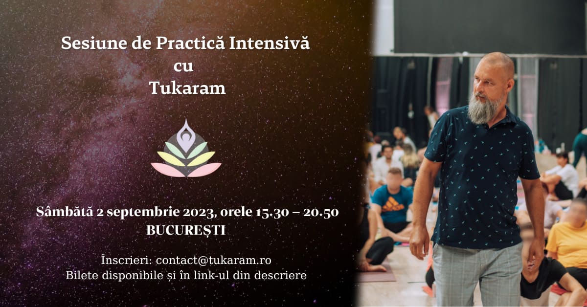 Workshop Tukaram 2 septembrie