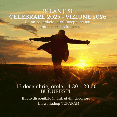 Workshop Tukaram - 13 decembrie