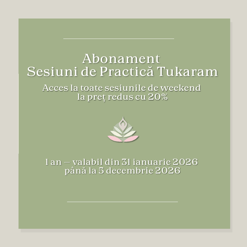 Abonament FullPass Tukaram Weekend Session 2026