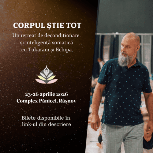Înscriere Retreat ”Corpul știe tot” - 23-26.04.2026